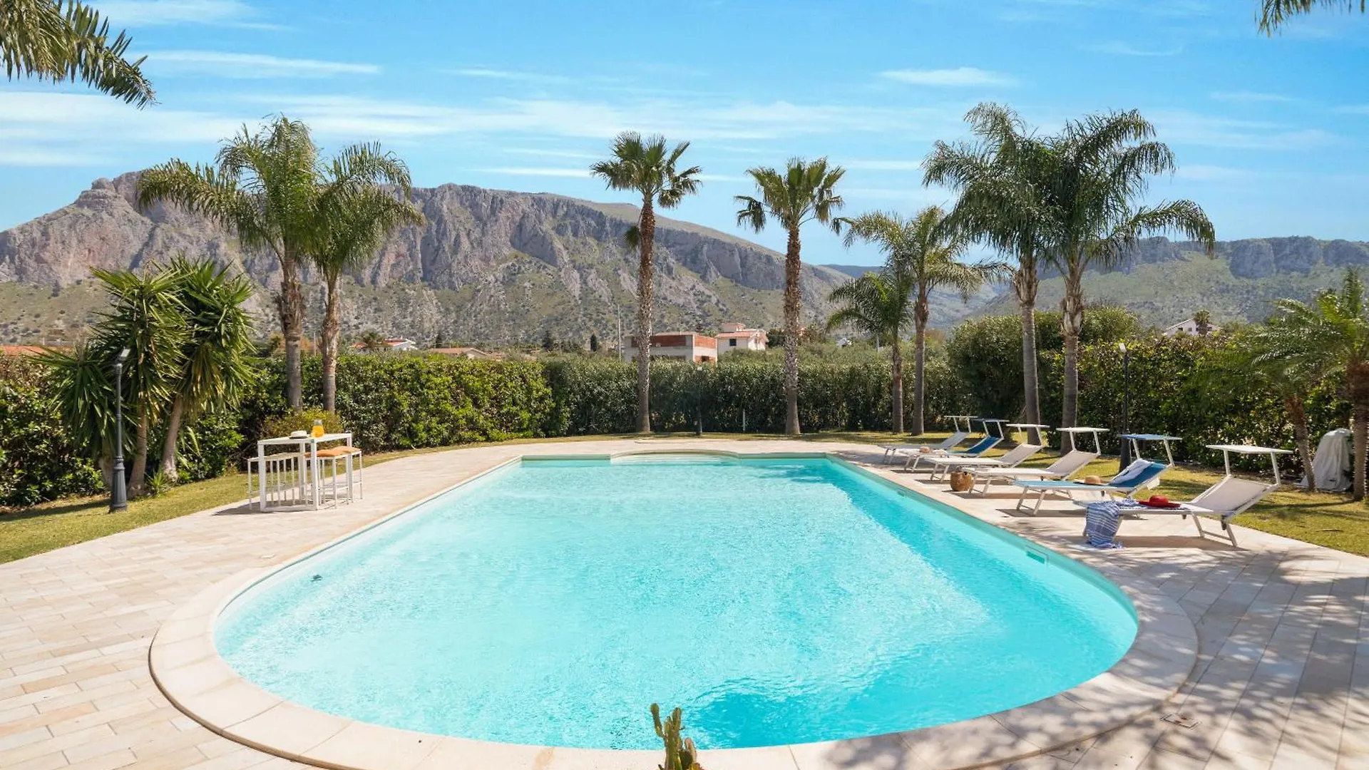 Panoramica Villa Con Piscina Sul Mare Cinisi 0*,