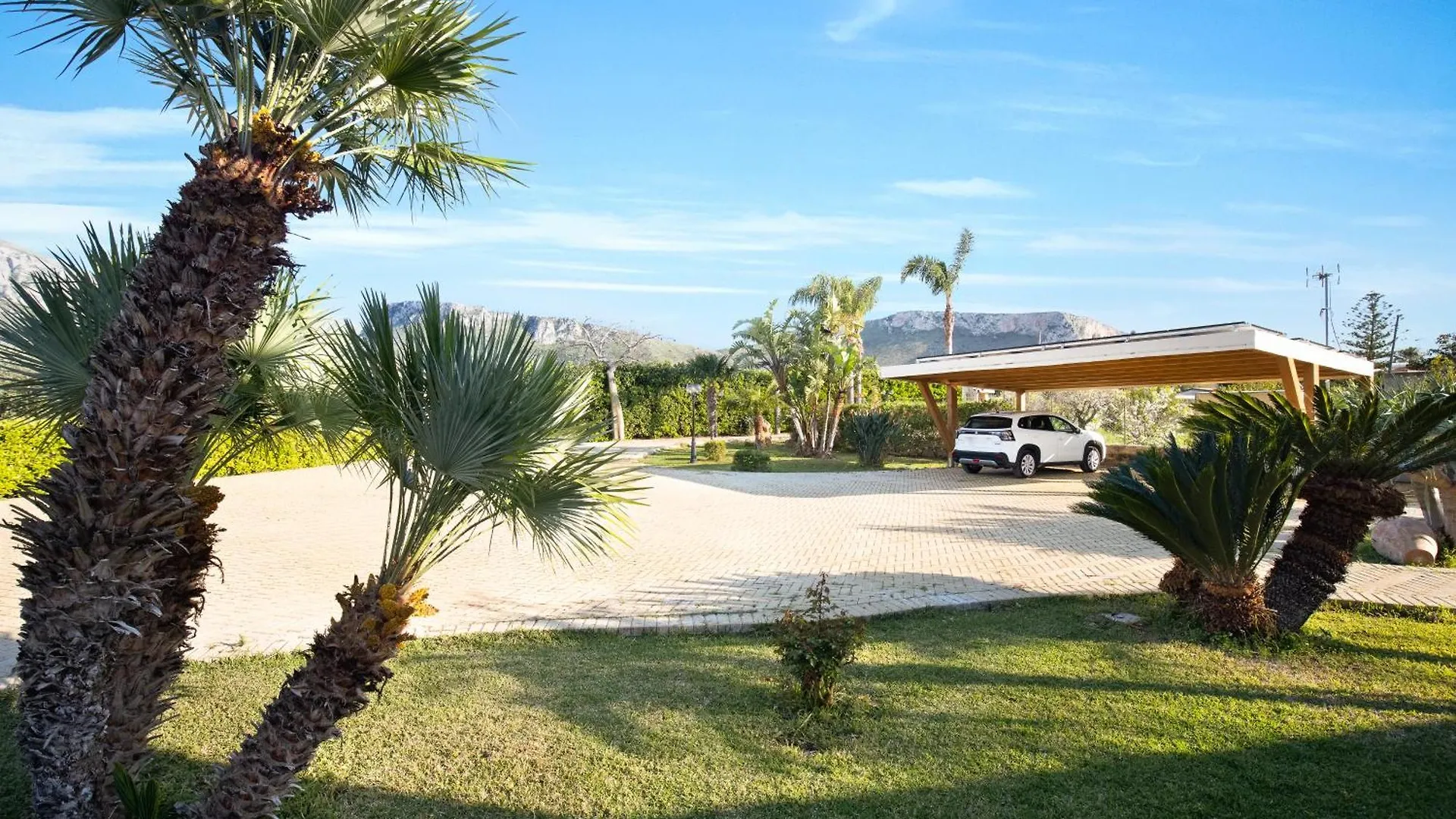 Panoramica Villa Con Piscina Sul Mare Cinisi 0*,