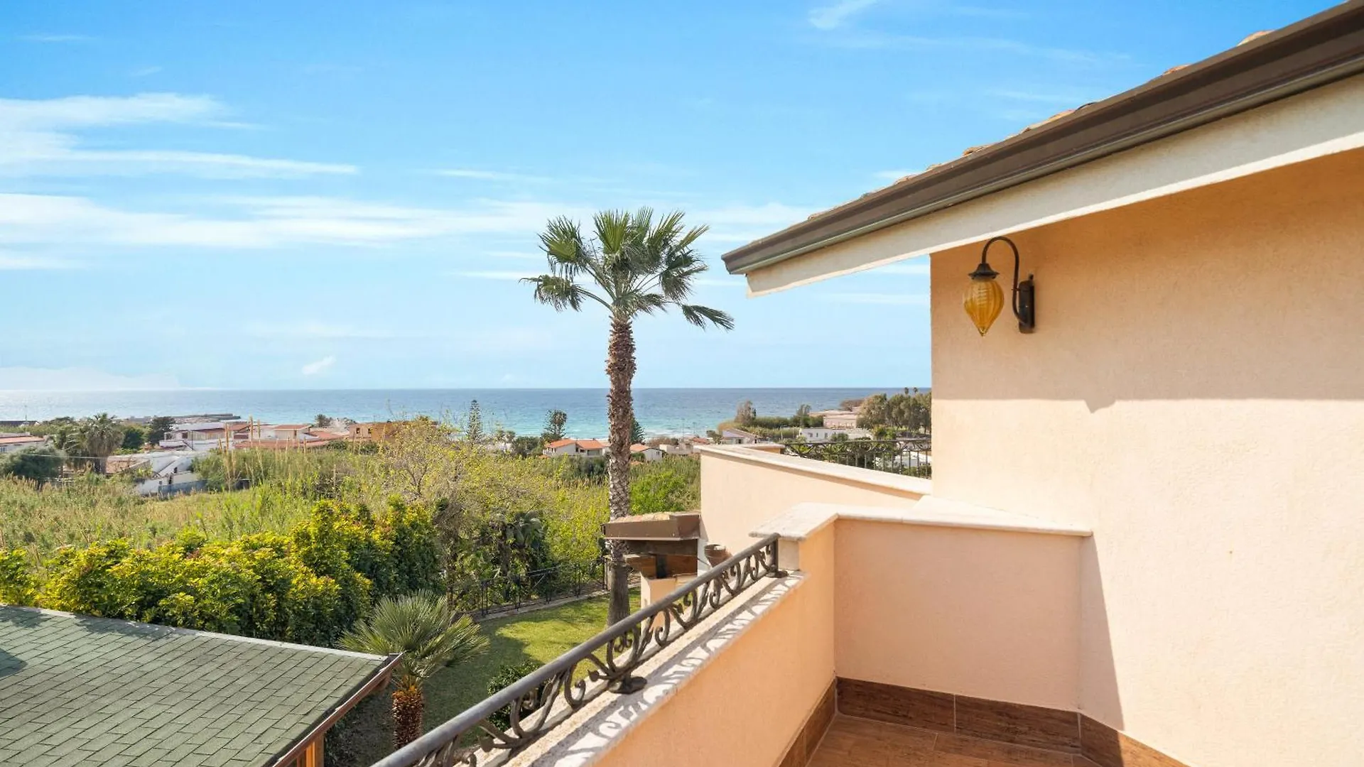 Panoramica Villa Con Piscina Sul Mare Cinisi Italy